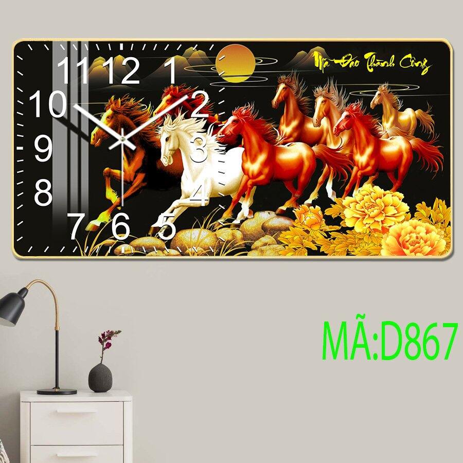 Tranh Đồng Hồ Tráng Gương.