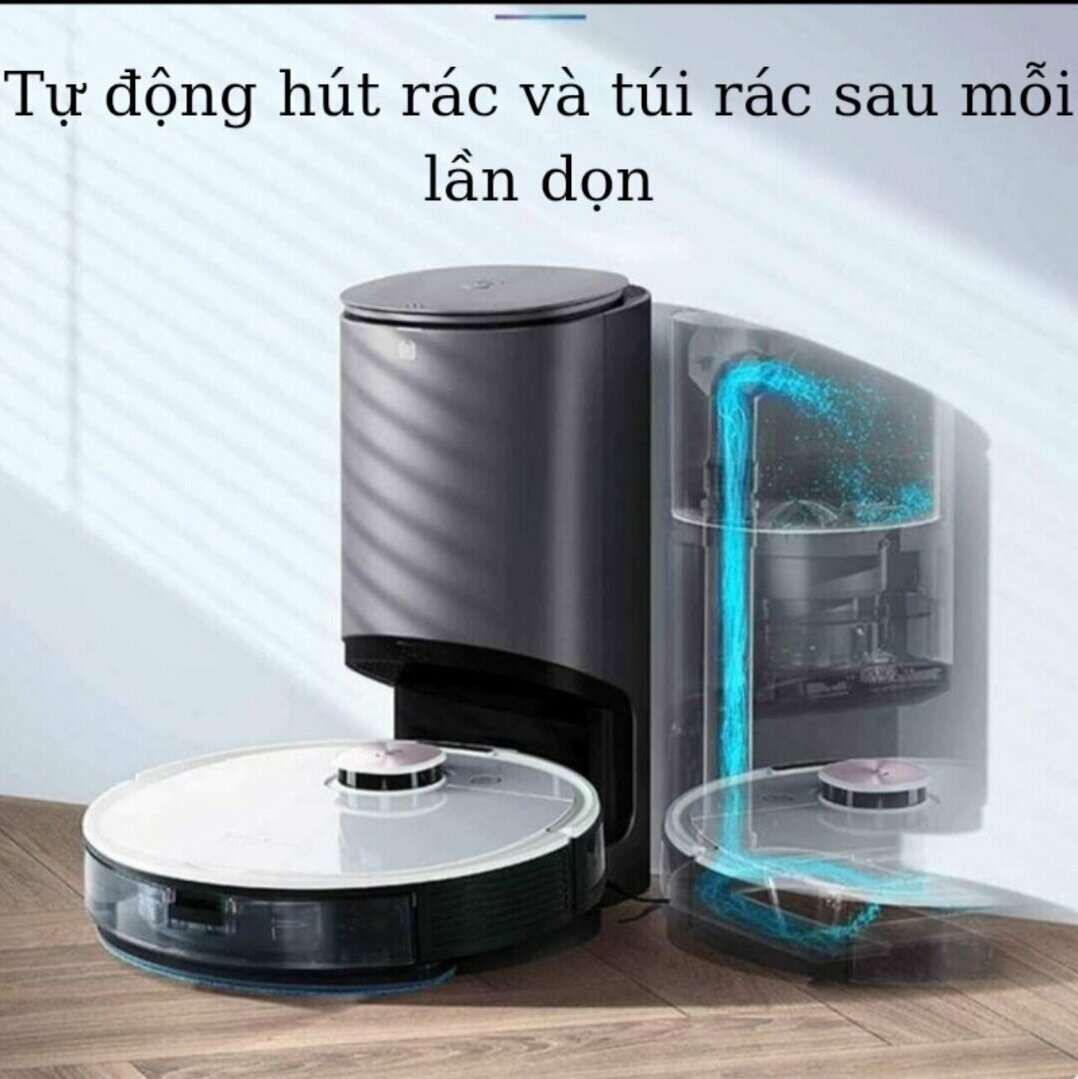 Robot hút bụi lau nhà Ecovacs Deebot T8 Max plus B