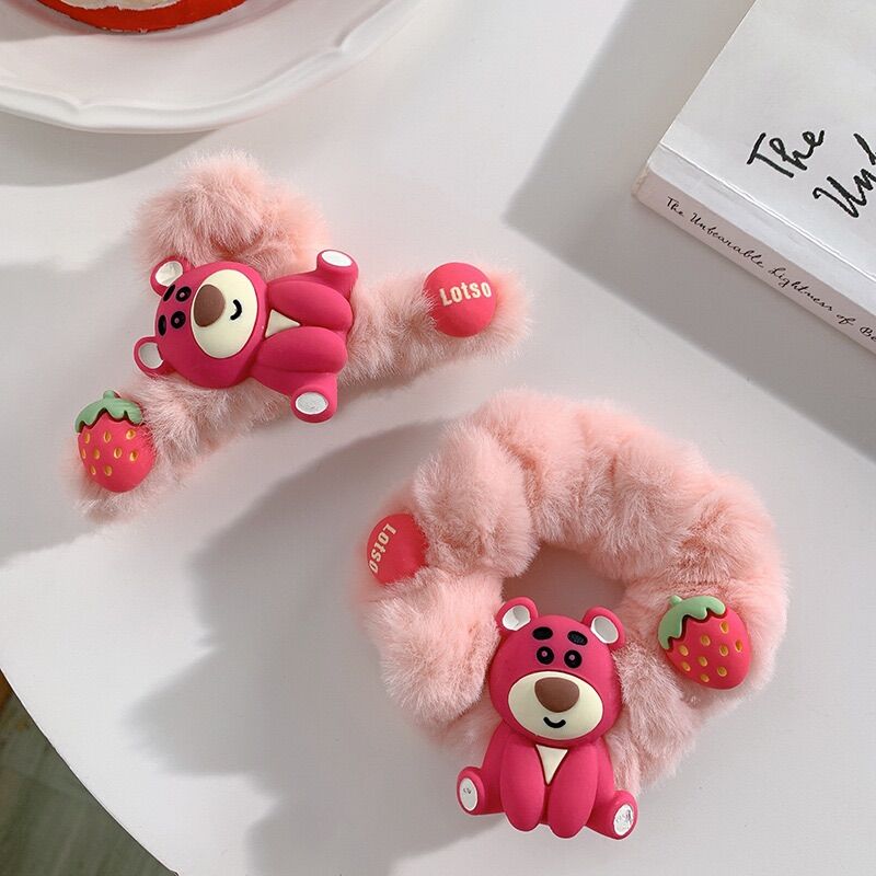 CỘT TÓC KẸP TÓC GẤU DÂU LOTSO