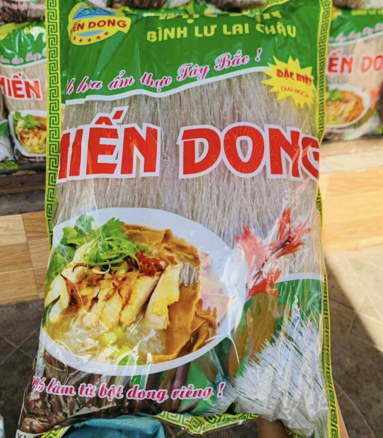 Miến Dong Bình Lư Tam Đường Lai Châu ( 100% Bột Củ Dong Riềng )