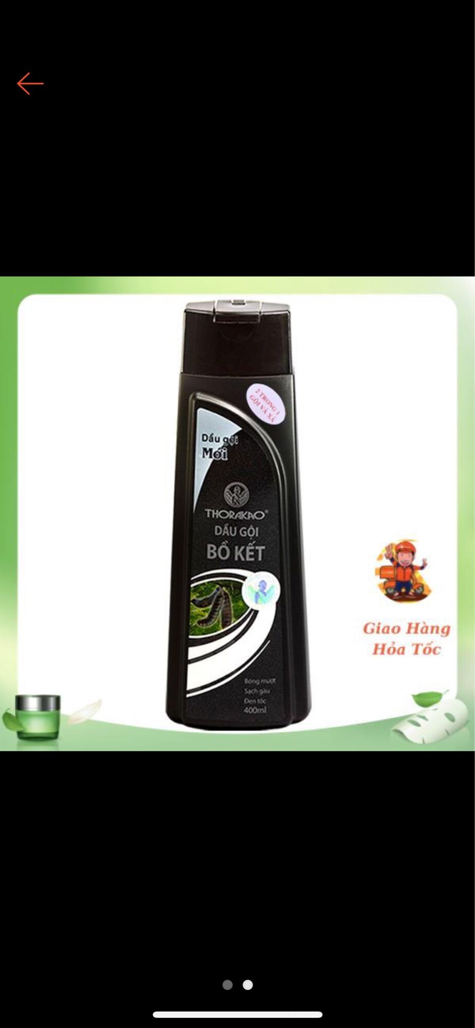 Thorakao dầu gội bồ kết 400ml