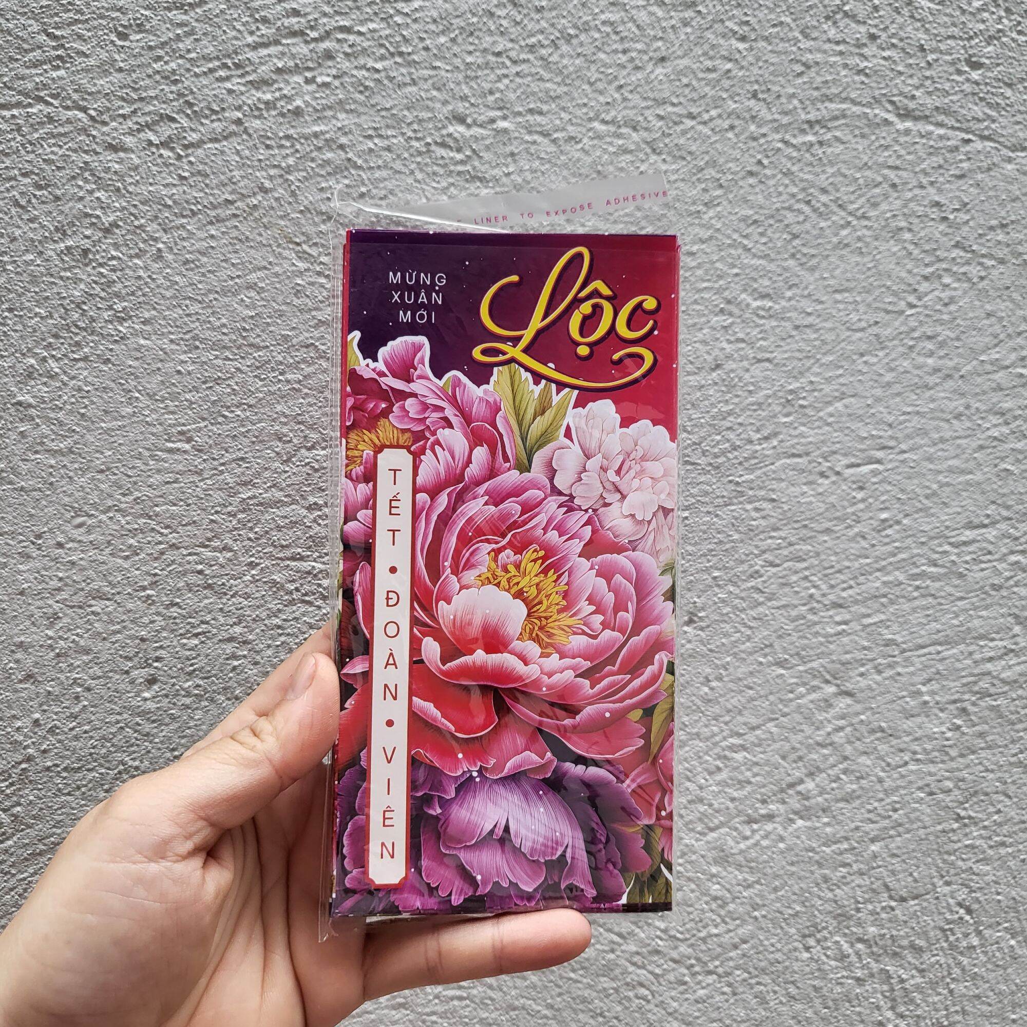 combo 10 bao lì xì màu ngẩu nhiên