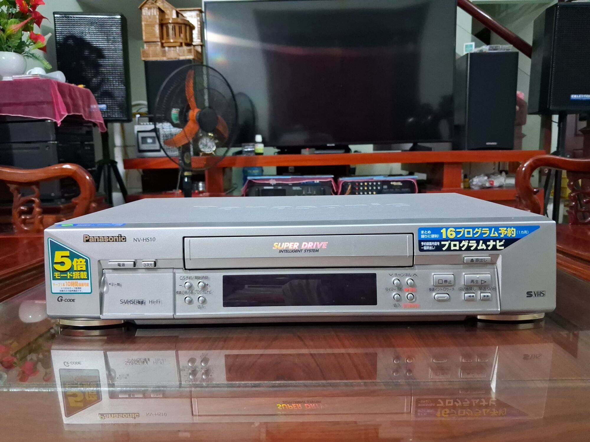Đầu băng vhs panasonic