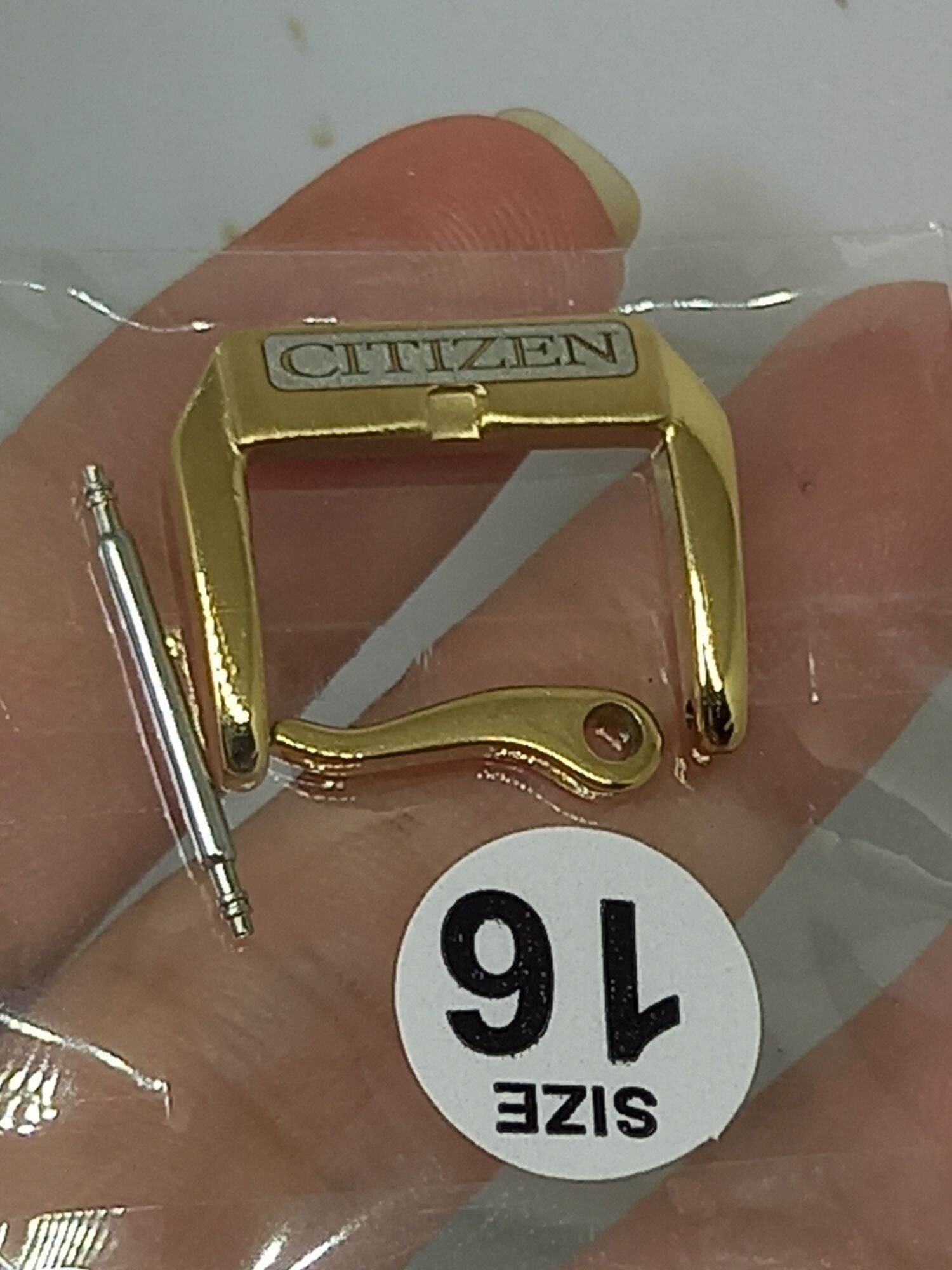 [HCM] Khóa Đồng Hồ Citizen 16mm, 18mm -  Vàng, Trắng