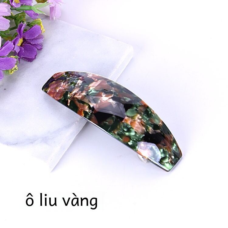Tóc kẹp ngang lớn cho người lớn đơn giản phong cách hàn quốc phụ kiện tóc lò xo dành cho các bà mẹ trung niên