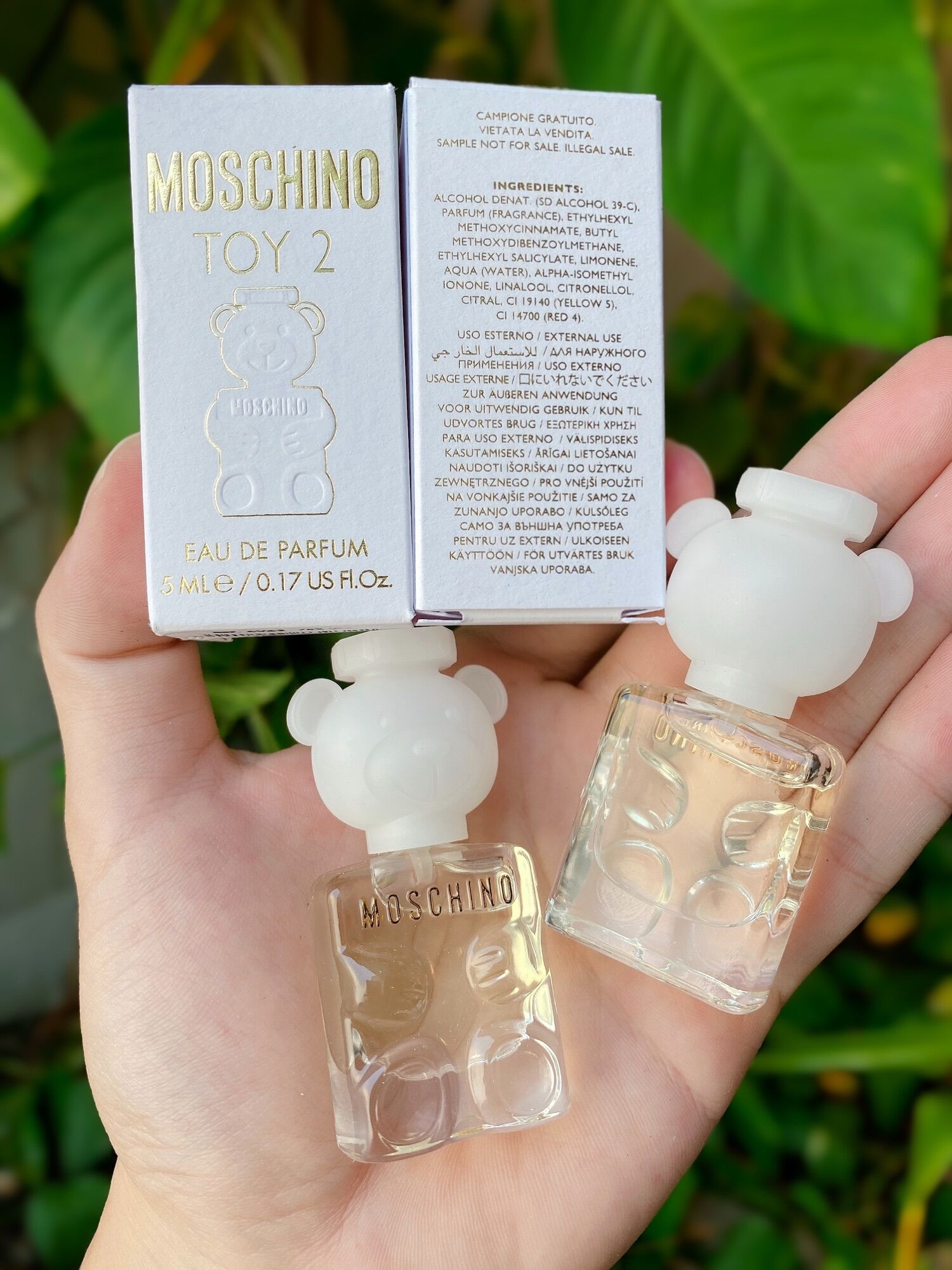 [SẴN MINI] Nước Hoa Nữ Moschino Toy 2 EDP 5ml [chính hãng]
