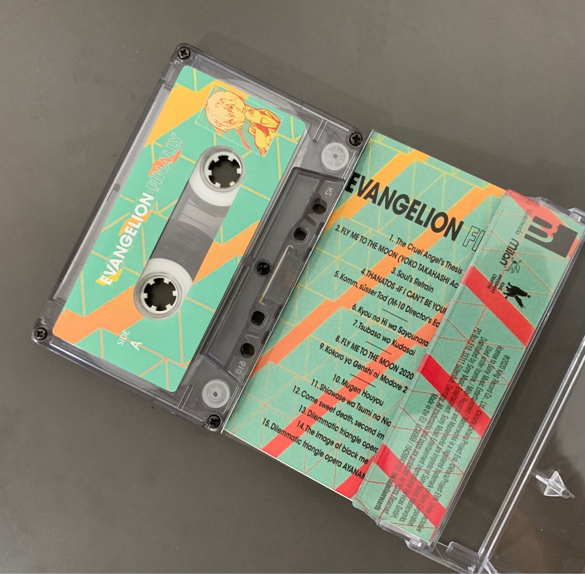 Băng cassette EVANGELION FINALLY