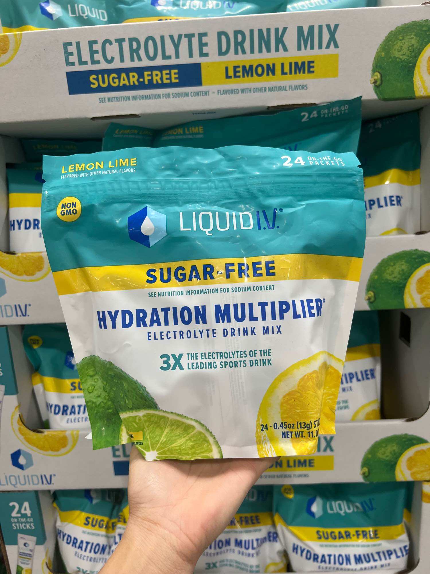 Nước Uống Bù Điện Giải Liquid I.V. Hydration Multiplier (24 gói nhỏ)
