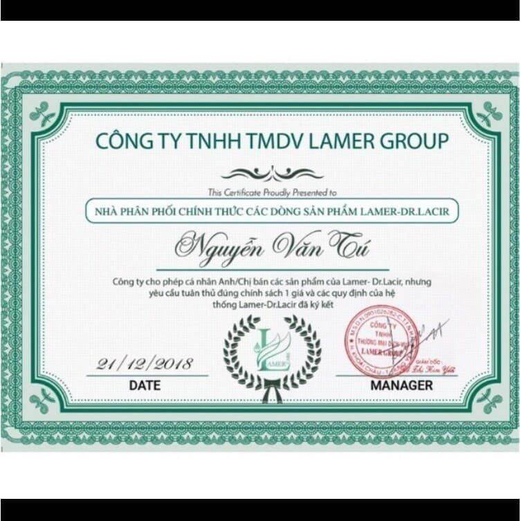 Sữa rửa mặt dịu nhẹ Dr.lacir