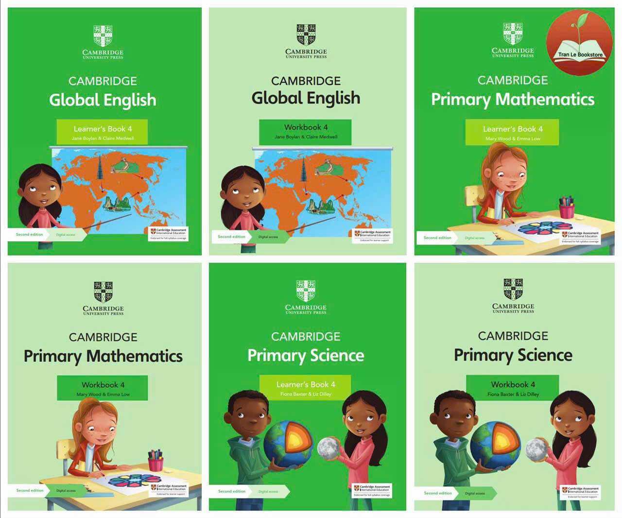 Sách hệ Cambridge Global English, Math Primary , Science Primary