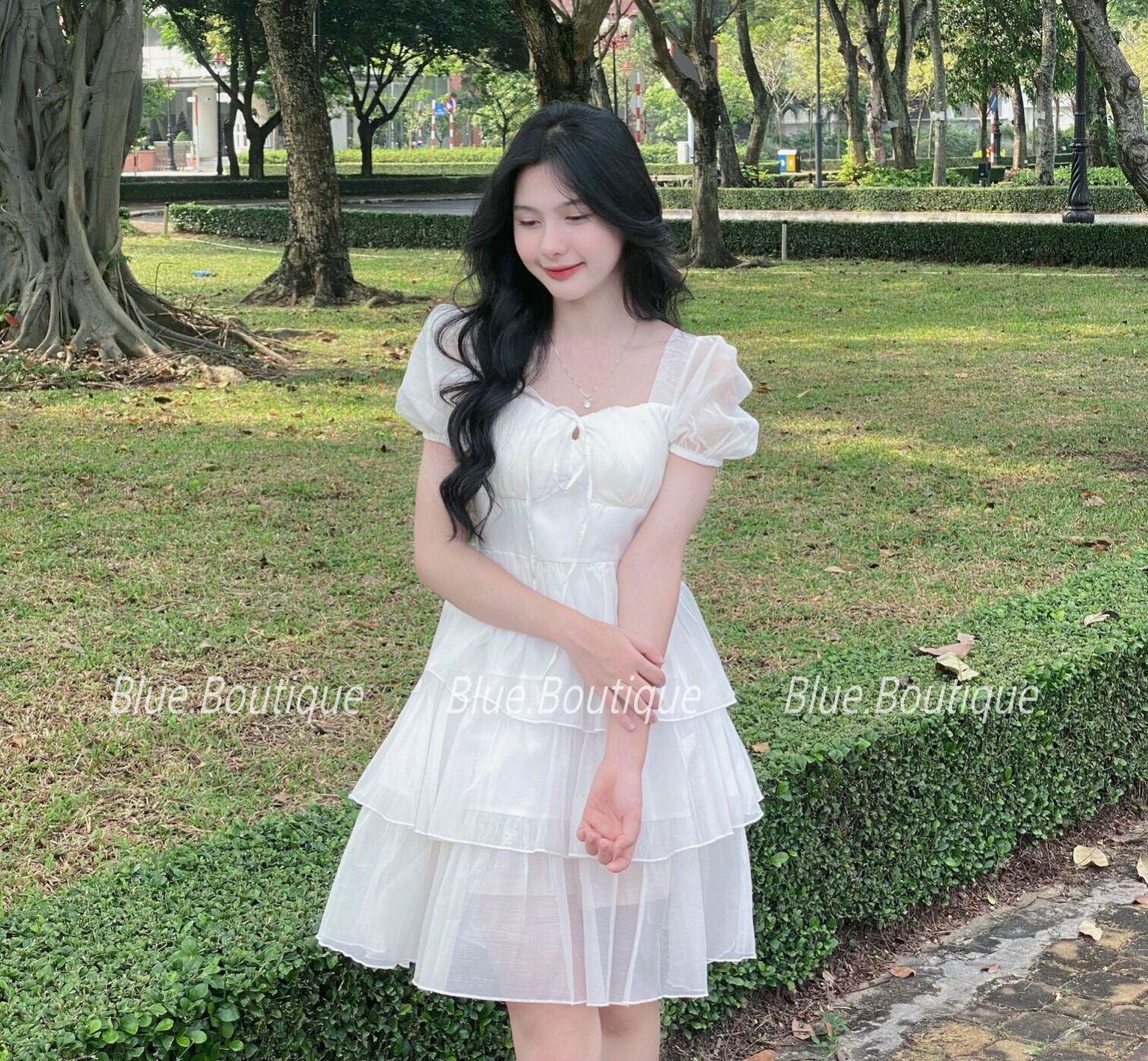 [Ảnh Thật / Sẵn] 🫧ĐẦM - VÁY TRẮNG TIỂU THƯ *BOO*