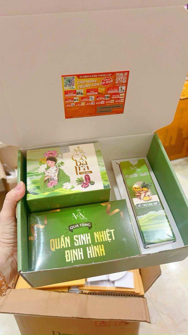 Combo trà sen cô ba trà x3 đông anh