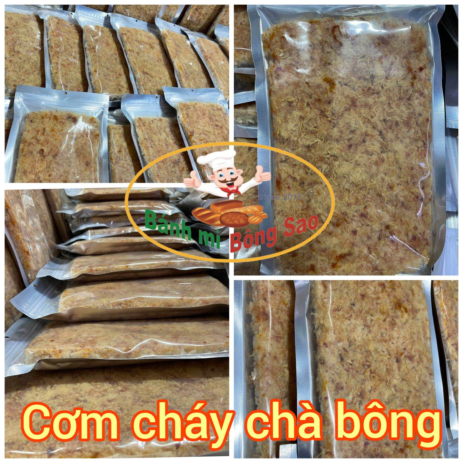 Cơm cháy chà bông combo 3 bịch 80.000đ