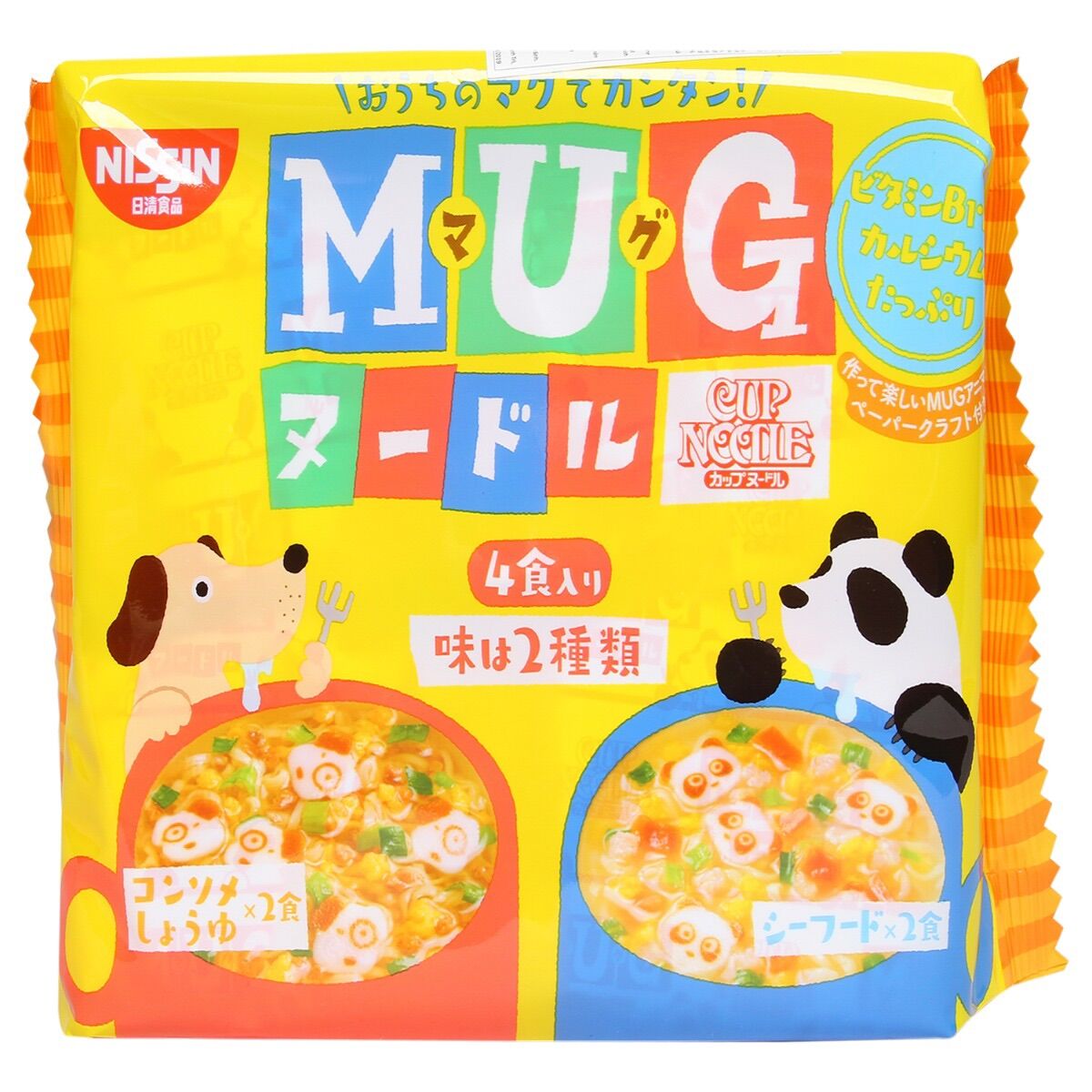 Mì MUG nội địa Nhật ăn liền cho bé ăn dặm và ăn sáng