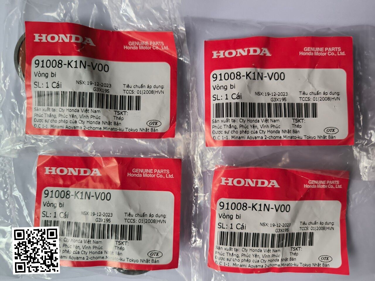bạc đạn lóc nồi Honda chính hãng