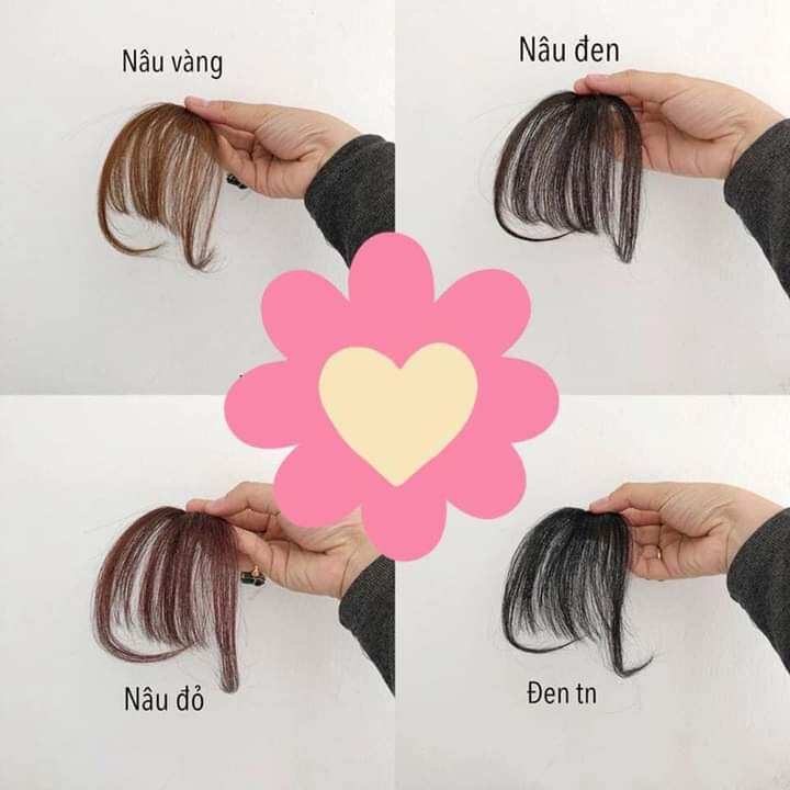mái thưa tóc thật ( ảnh chụp thật )