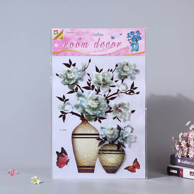 🌸 Tranh Hoa Nổi 3D Dán Tường, Trang Trí Tủ Lạnh