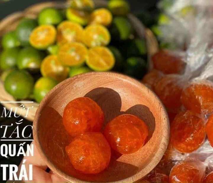 500g mứt tắc quấn loại ngon