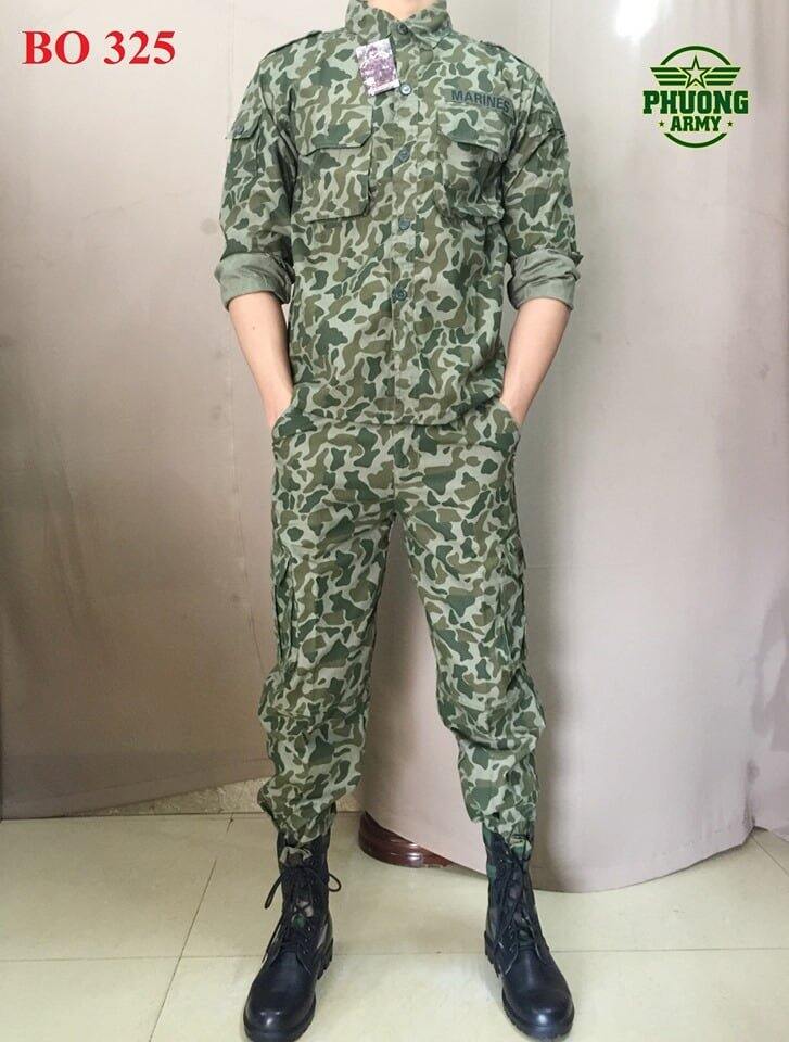 Bộ rằn ri đặc công thời trang mã 325