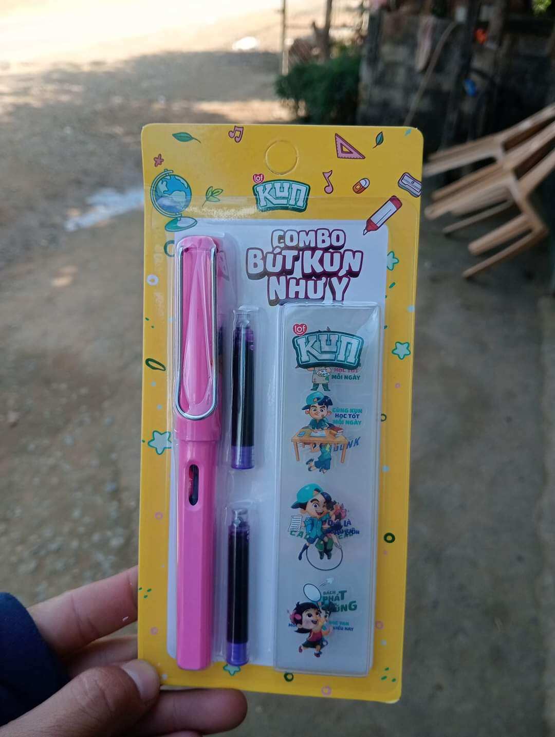 combo bút kun như ý