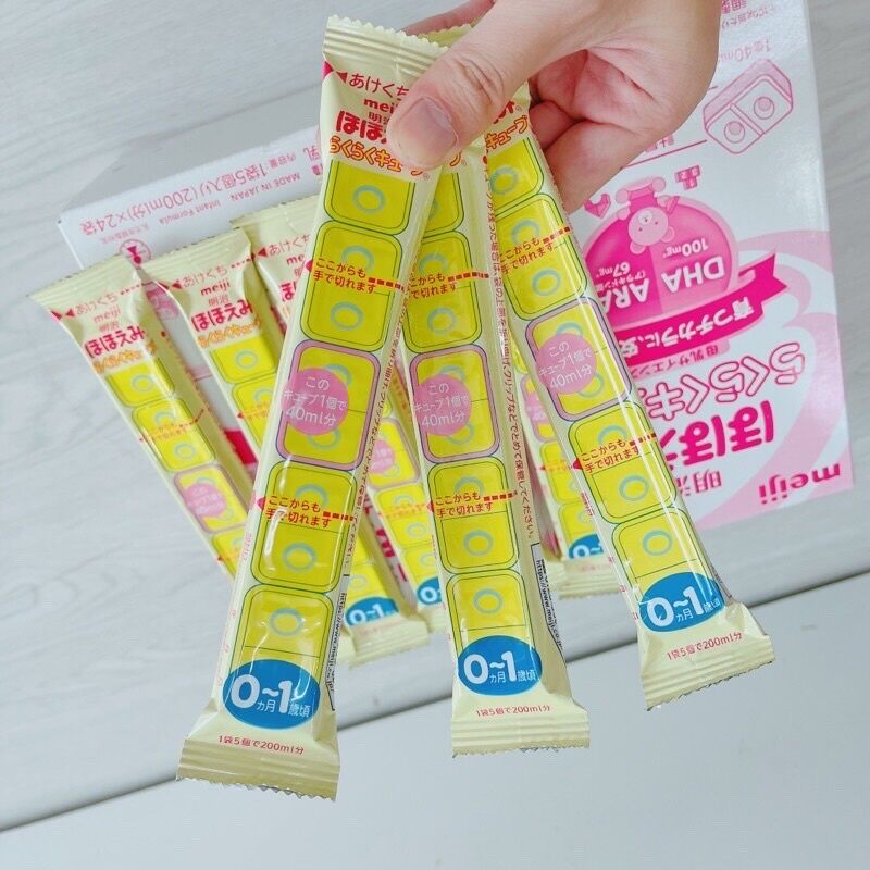 Sữa non công thức - Sữa thanh meiji số 0 cho bé