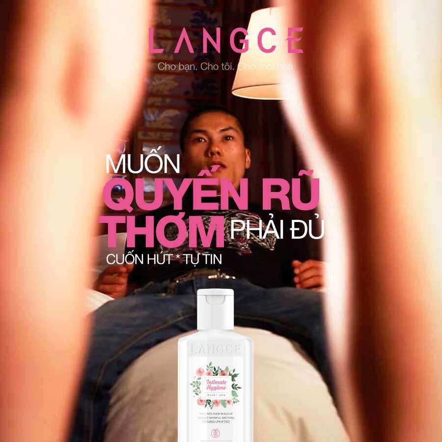 LANGCE DUNG DỊCH VỆ SINH NƯỚC HOA VÙNG KÍN SÁNG HỒNG SE KHÍT CÂN BẰNG PH 100ml