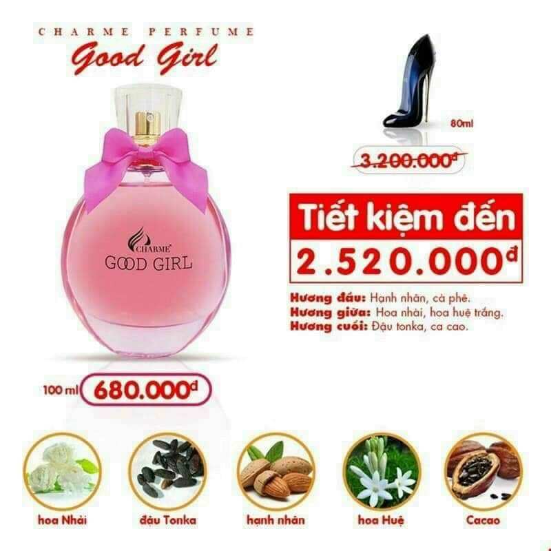 Nước Hoa Nữ Good Girl 100ml