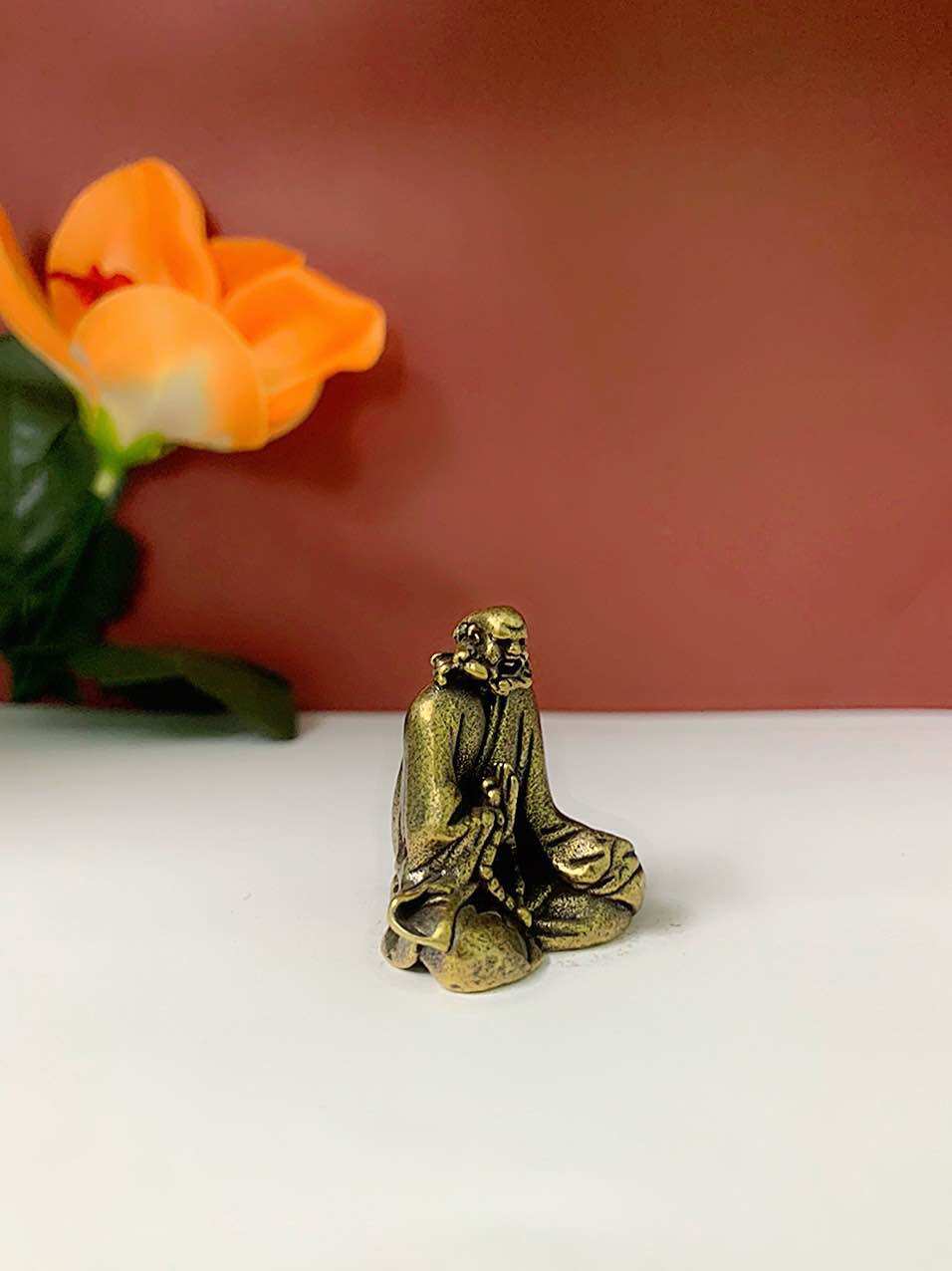 Tượng đồng mini Đạt ma sư tổ
