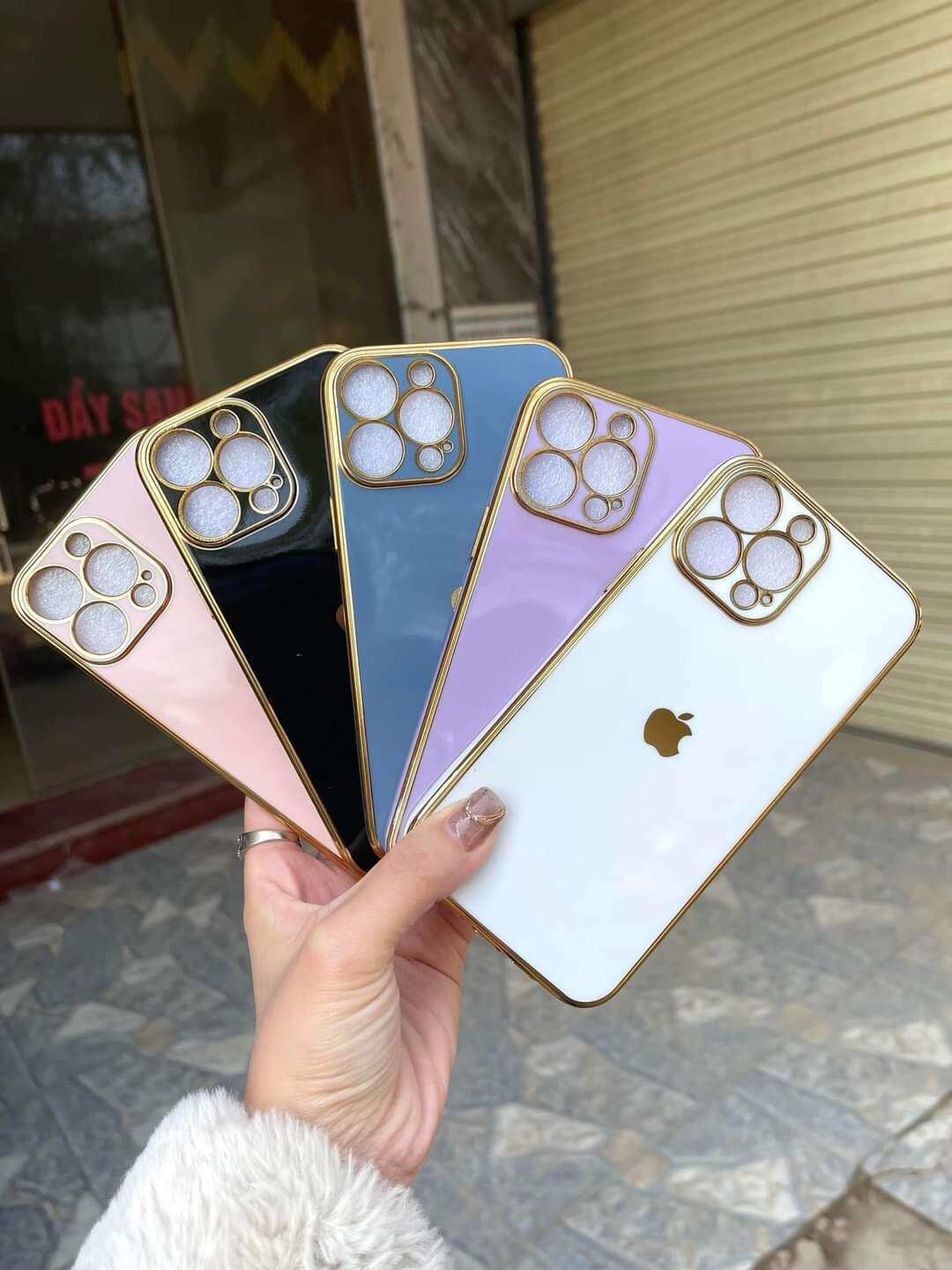 ốp lưng iphone  6Plus,  7Plus, 8Plus,  X, 11, 11 pro, viền xi dẻo