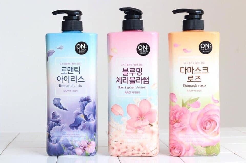 Sữa tắm On the body Hàn Quốc 900ml