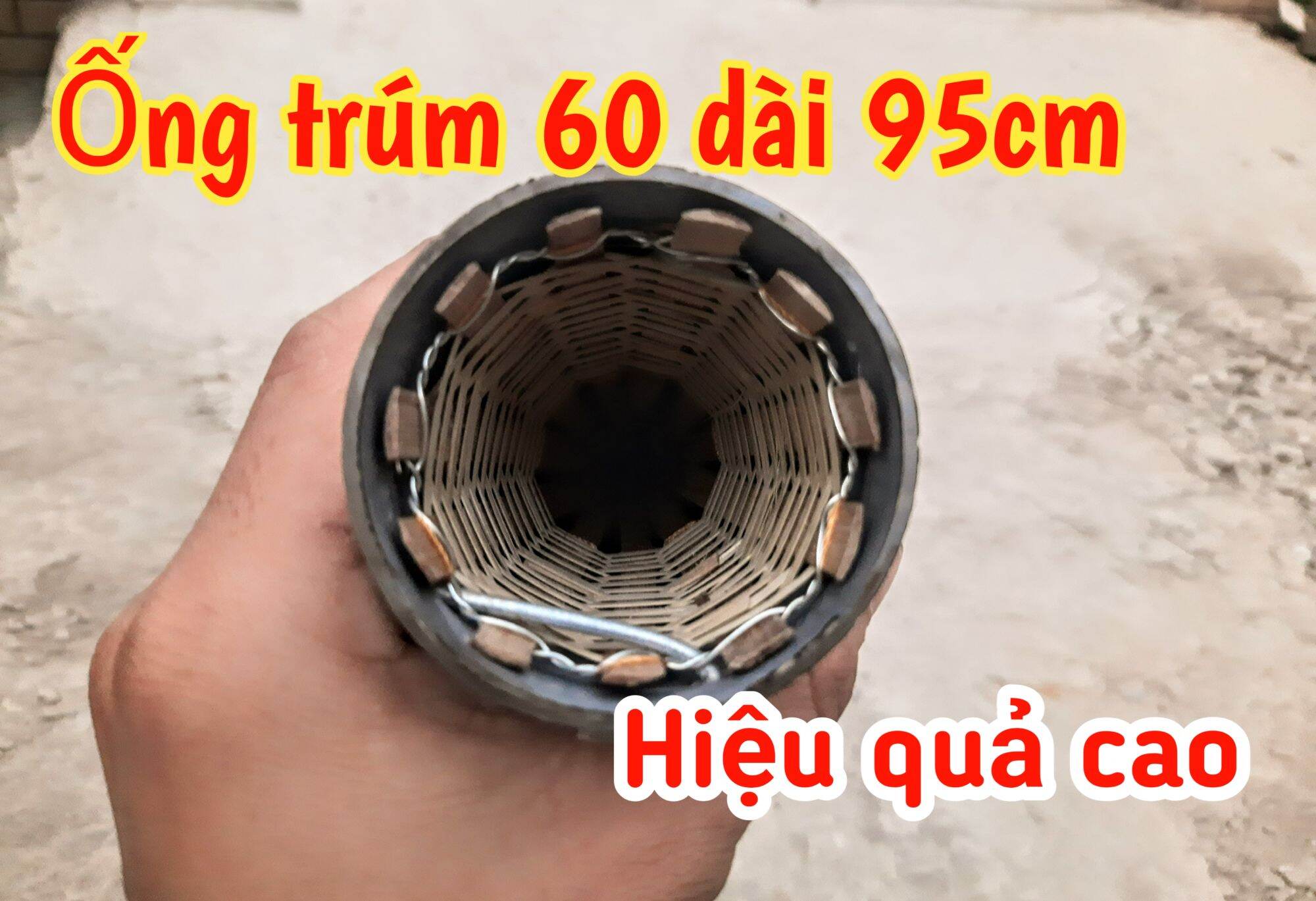 Ống Bẫy Lươn Phi 60 chuyên bẫy lươn hiệu quả cao