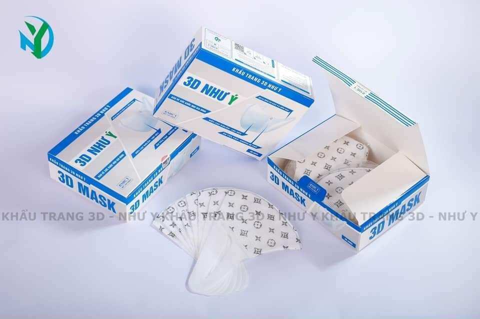 2 hộp khẩu trang 3D LV ( 100 chiếc)