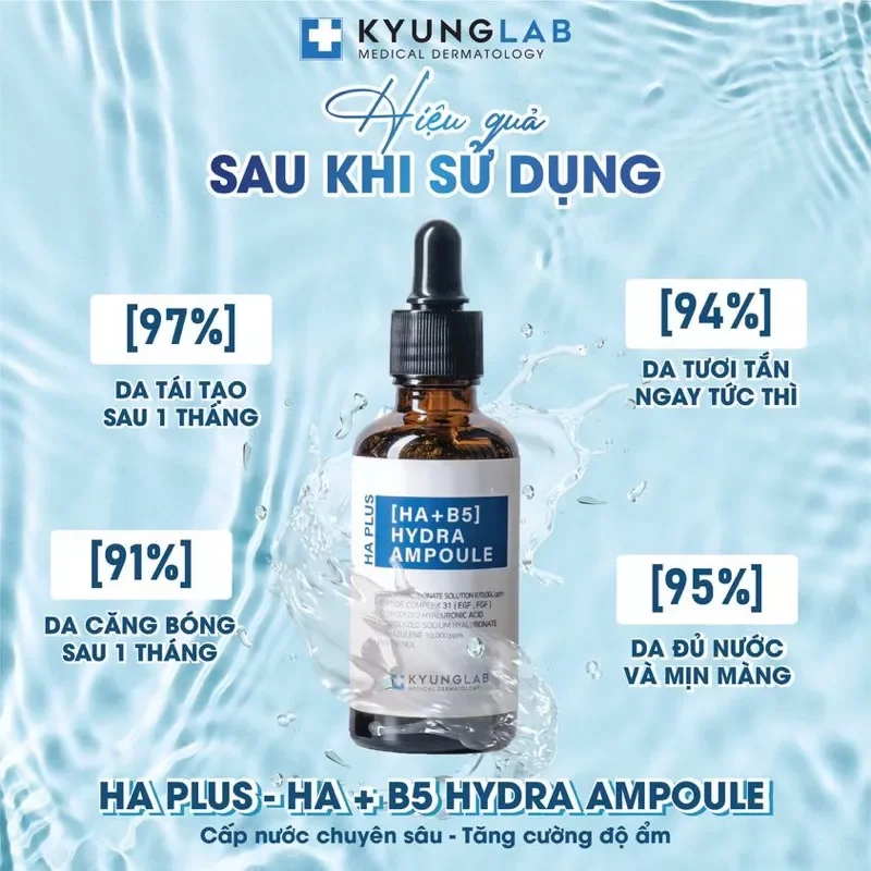 Serum cấp ẩm căng bóng da Kyung Lab HA + B5