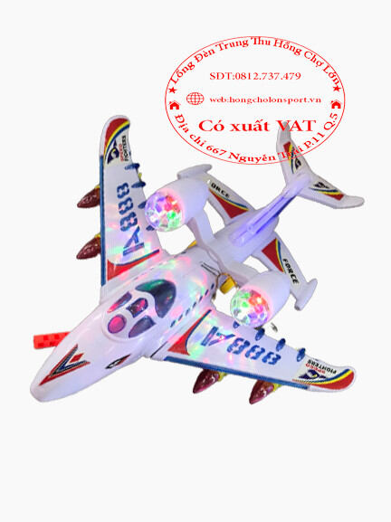 Đồ chơi lồng đèn trung thu điện tử MÁY BAY PHẢN LỰC