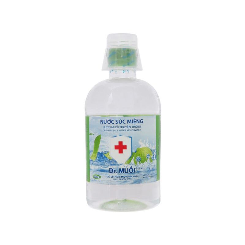 Nước muối súc miệng - Nước muối súc miệng Dr. Muối