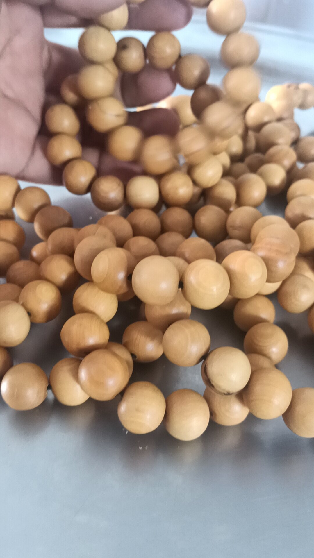 chuỗi gỗ quỹ kiến sầu 15li (giác gỗ)
