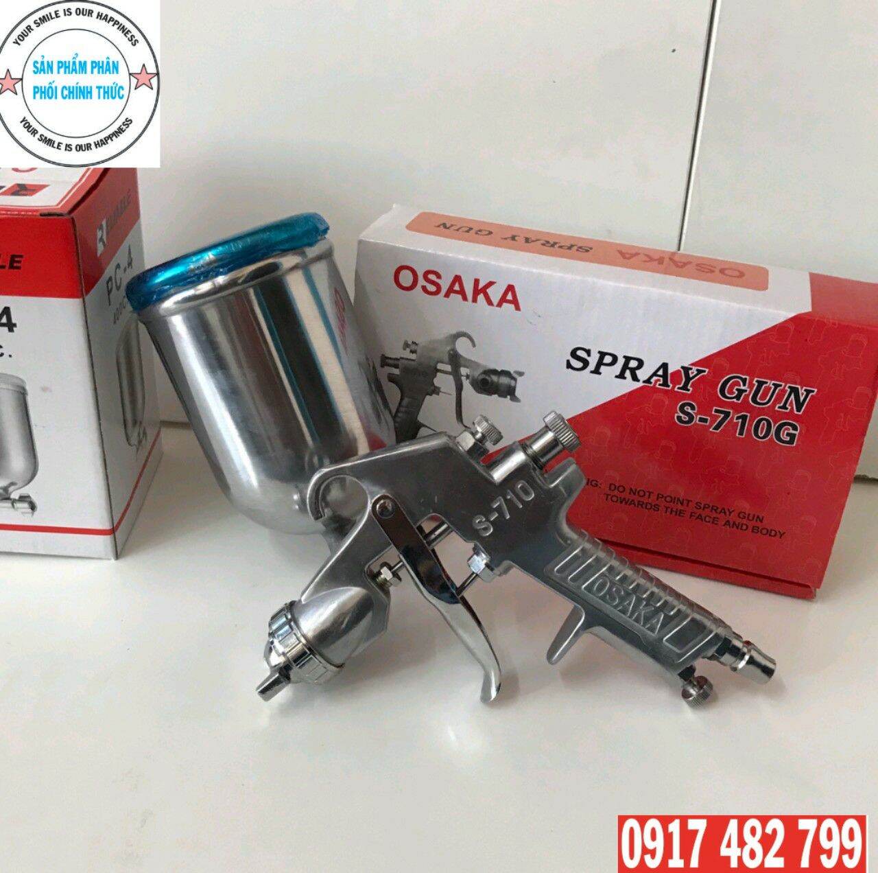 [HCM]DỤNG CỤ PHUN SƠN S710 OSAKA