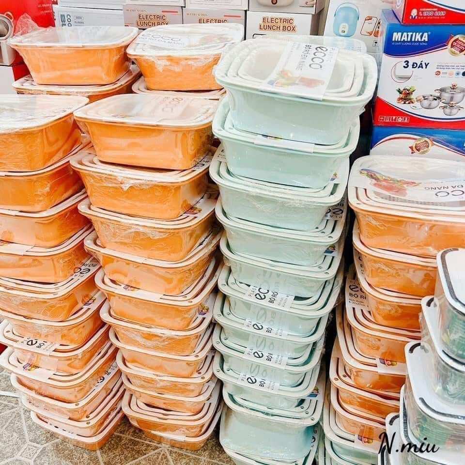 Bộ Rổ Chậu Đa Năng Ecco 3 món