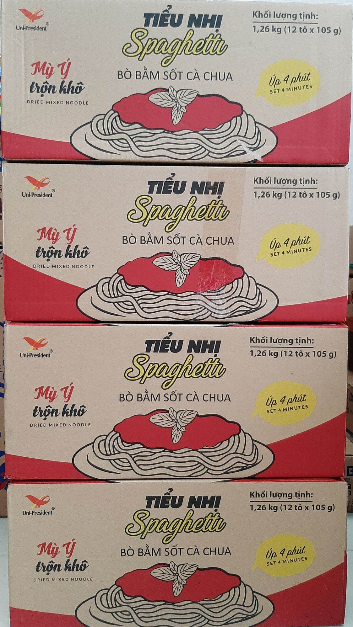 Mì trộn tô spaghetti tiểu nhị