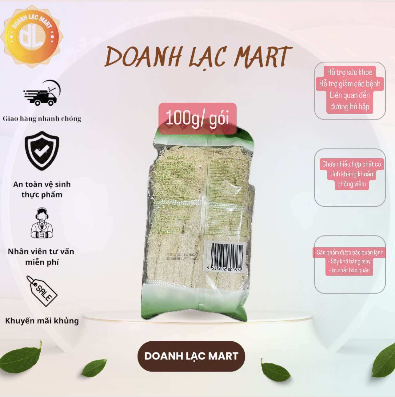 Nấm Trúc Sanh (Trúc Sáng / Nấm Tâm Trúc)