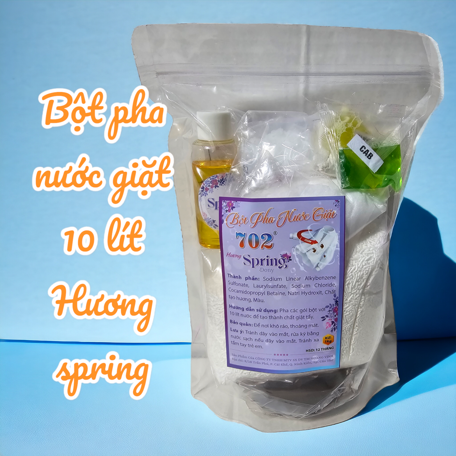 Set Bột Pha Nước Giặt 10 Lít, Tự Pha Tại Nhà