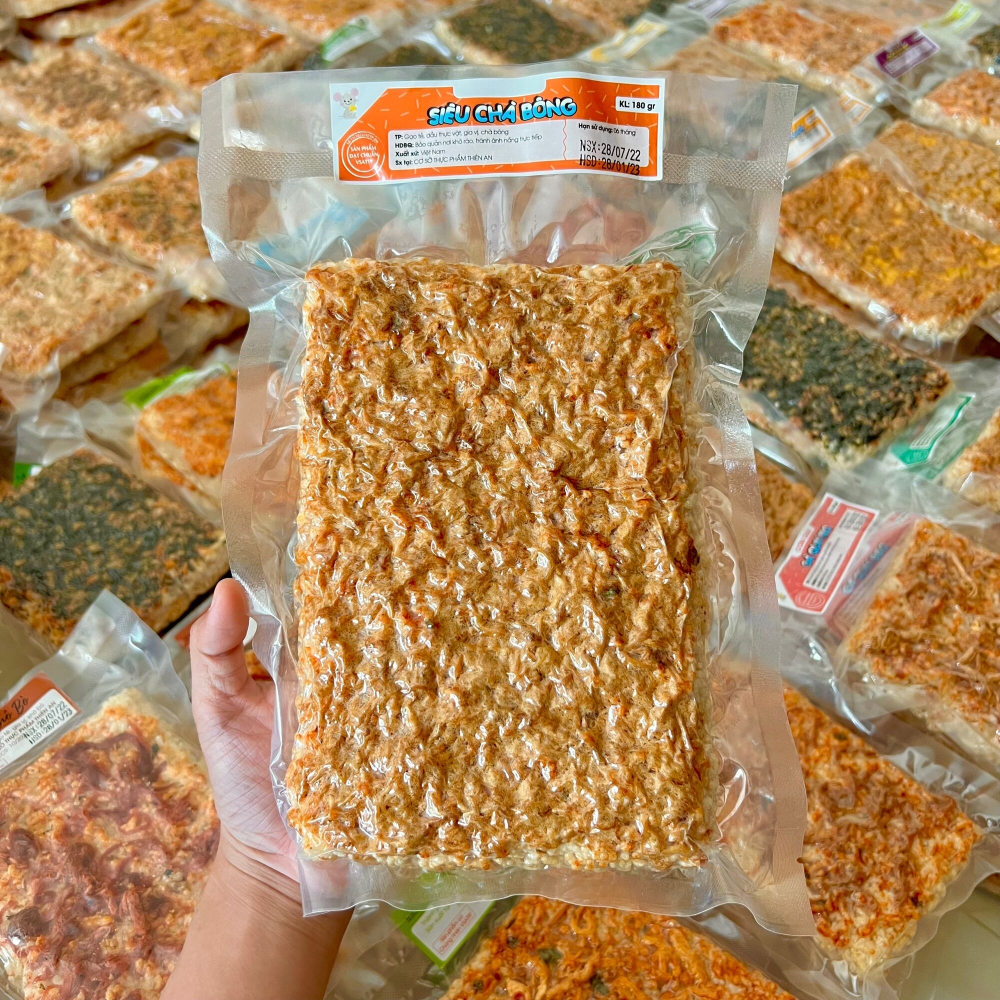 13 loại cơm cháy đặc biệt 180g