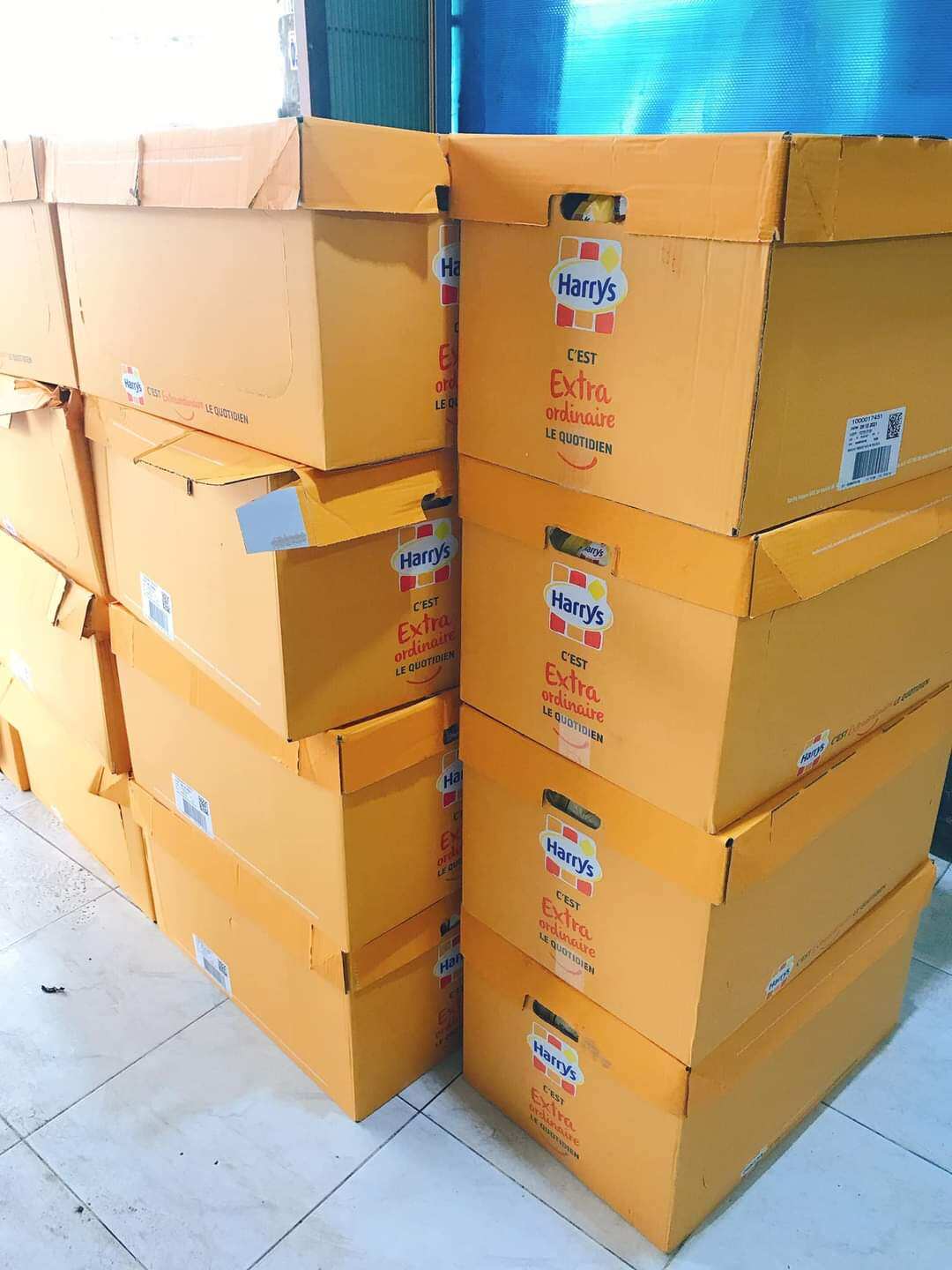 Combo 4 bánh mì hoa cúc Pháp Harrys 500g