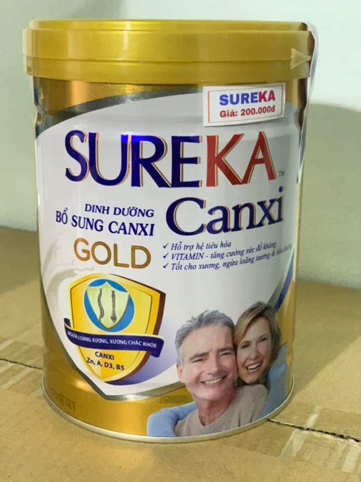 Sữa sureka canxi gold 850g