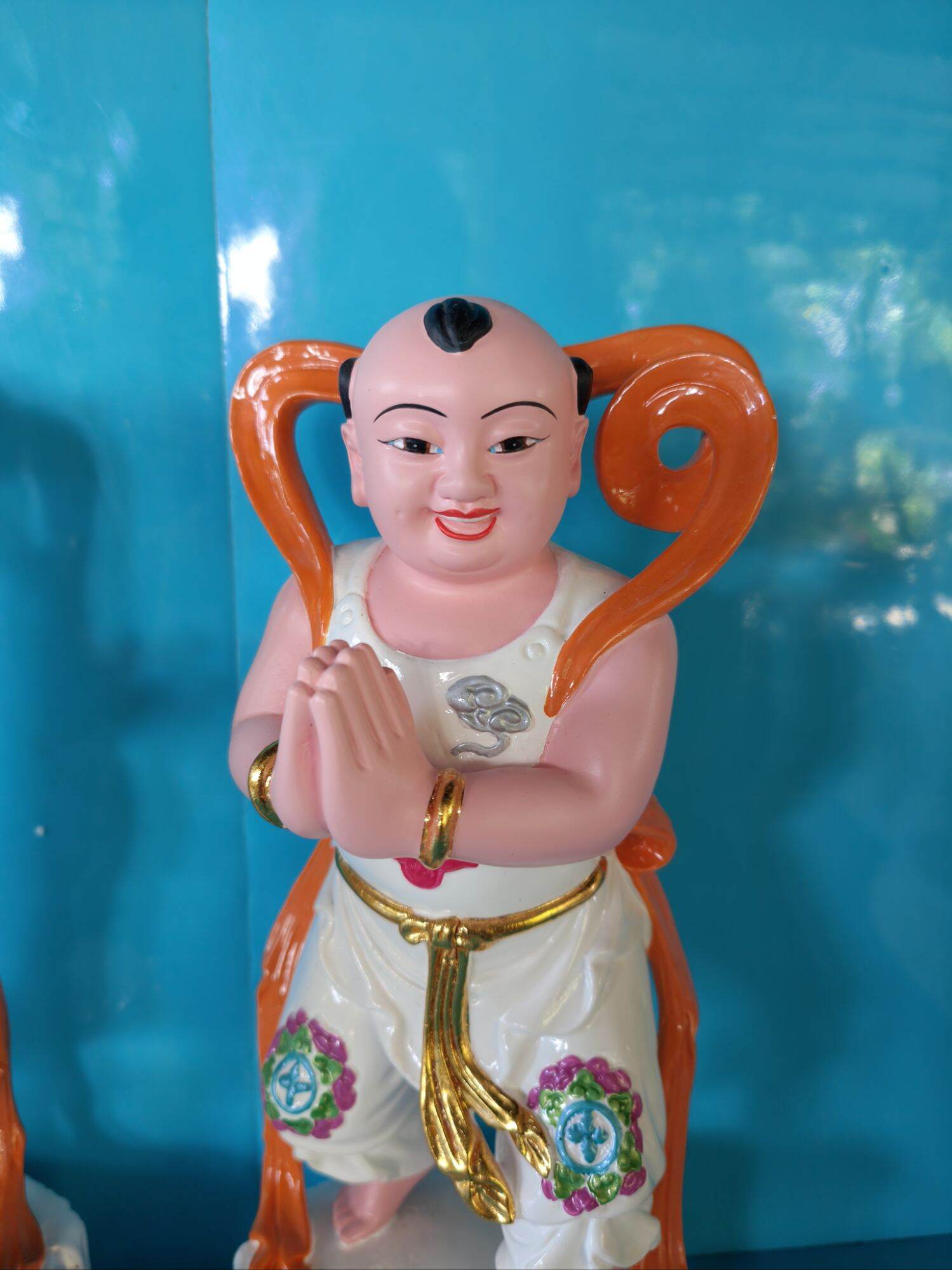 Tượng Quan Âm Bồ Tát, Tiên Đồng Ngọc Nữ cao 30cm