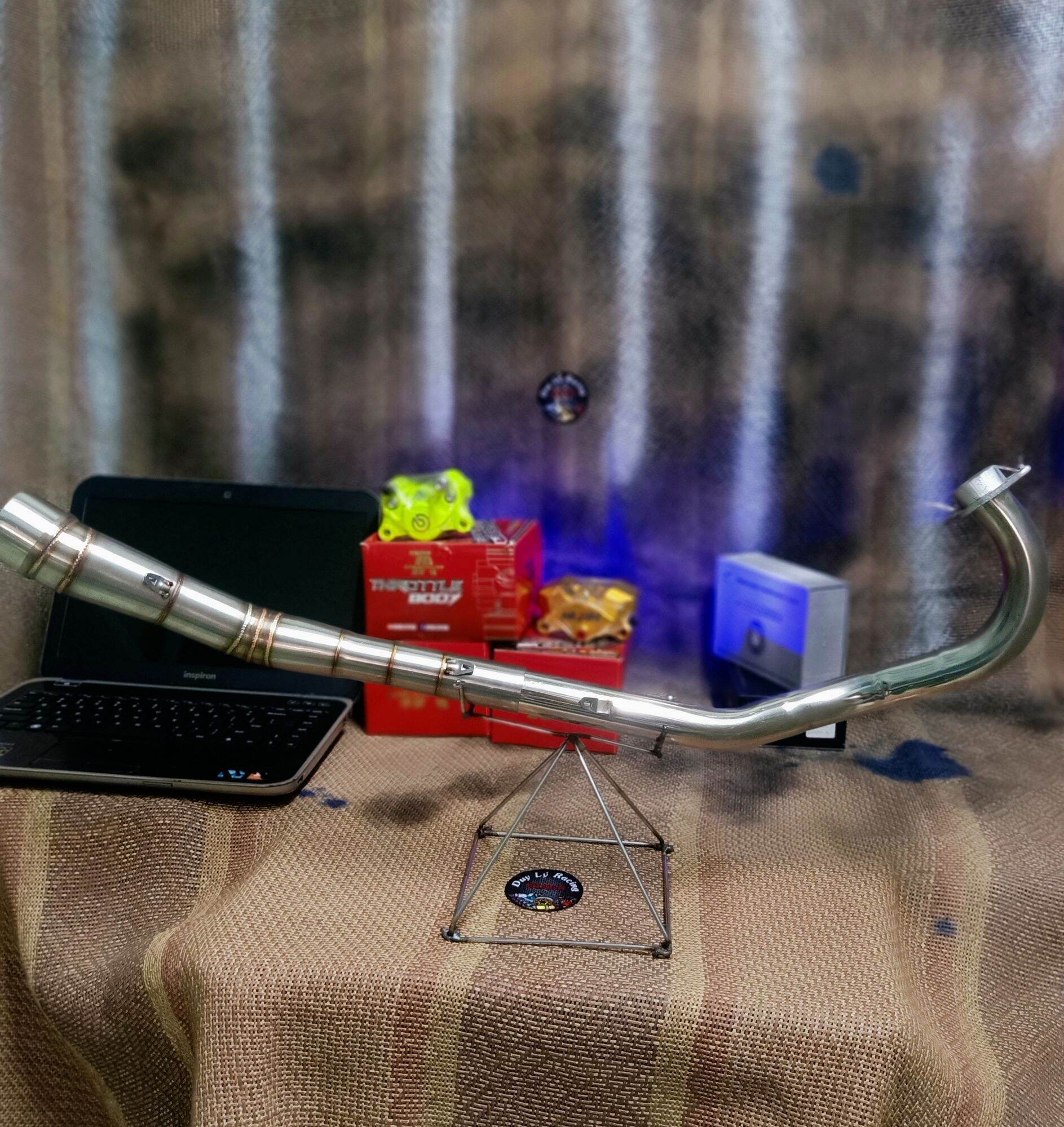 Cổ pô 2 khúc ex 150