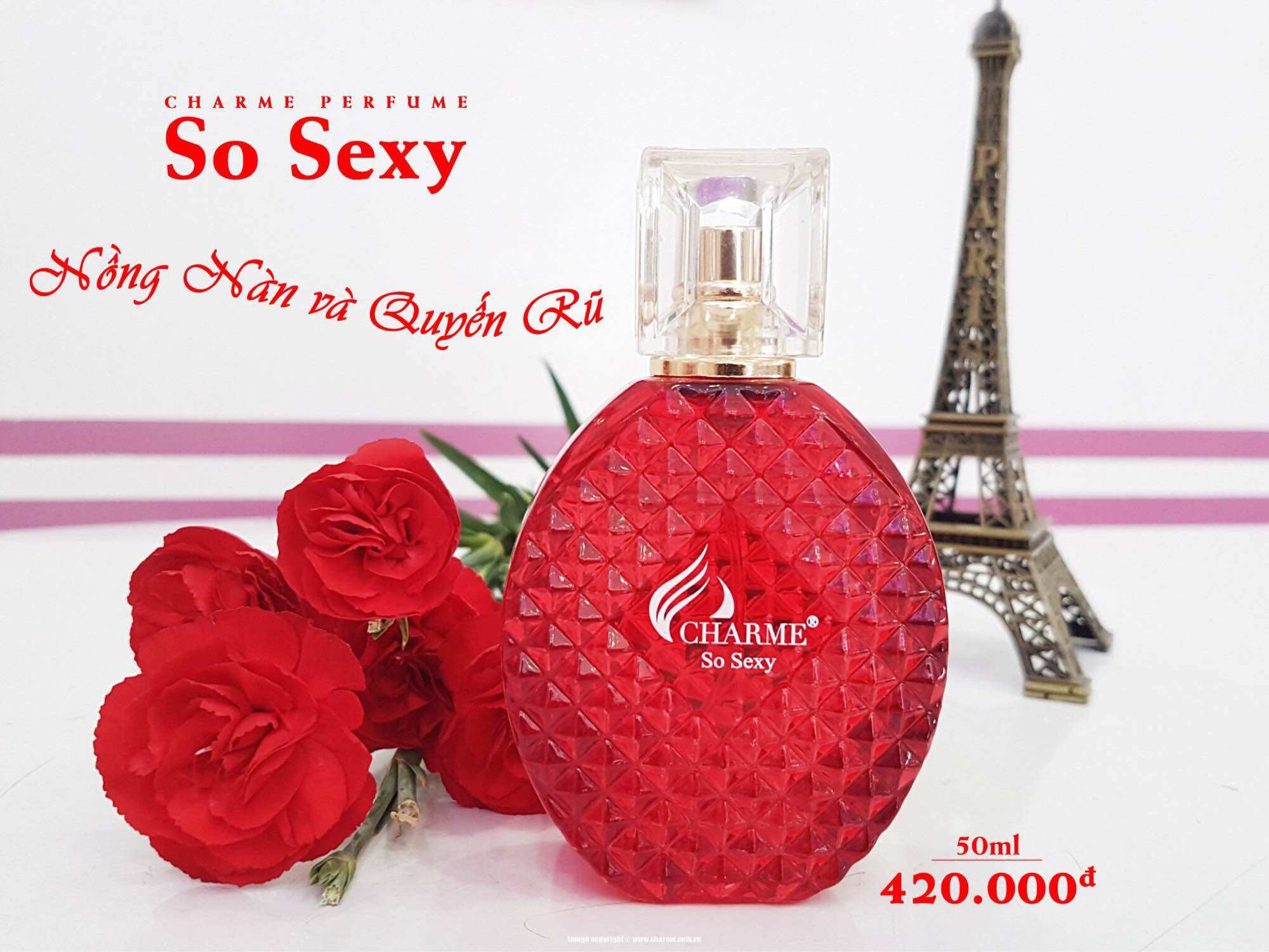Nước hoa nữ Charme So Sexy 10ml - 20ml - 50ml