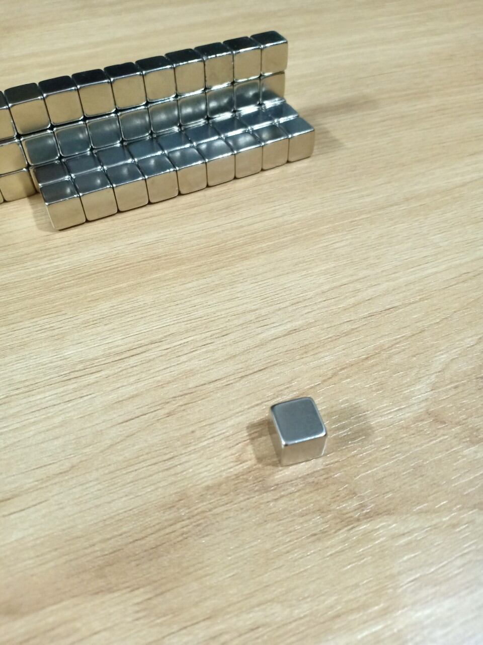 5 Nam châm hình vuông kích thước 10x10x10 mm làm đồ chơi cho trẻ em