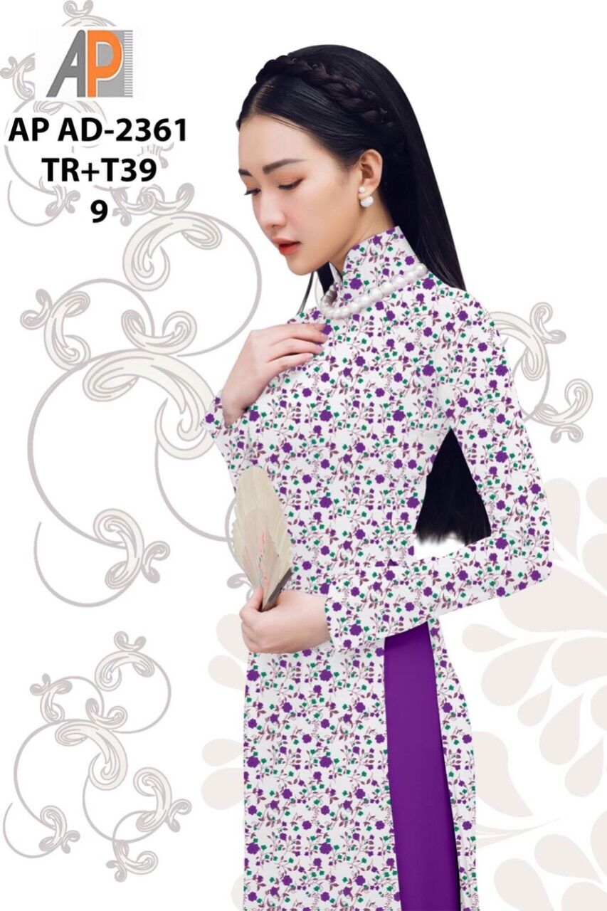 [HCM]Vải áo dài hoa nhí
