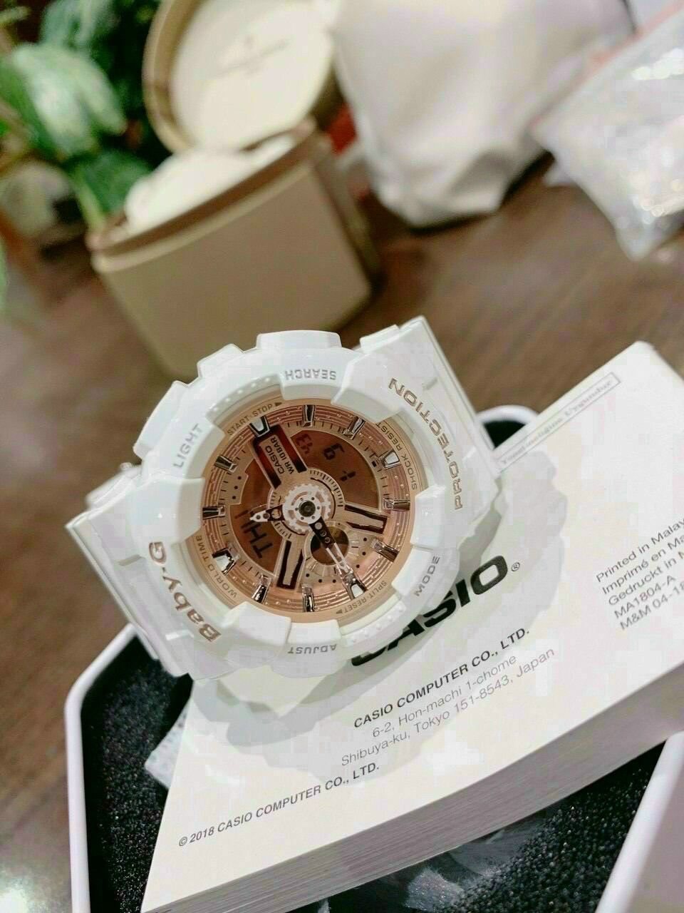 ⏰ casio- baby - G hàng full box cao cấp loại 1 -size :40mm 💰